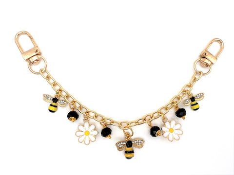 Bee Purse Clip Chain, Purse Charm Chain