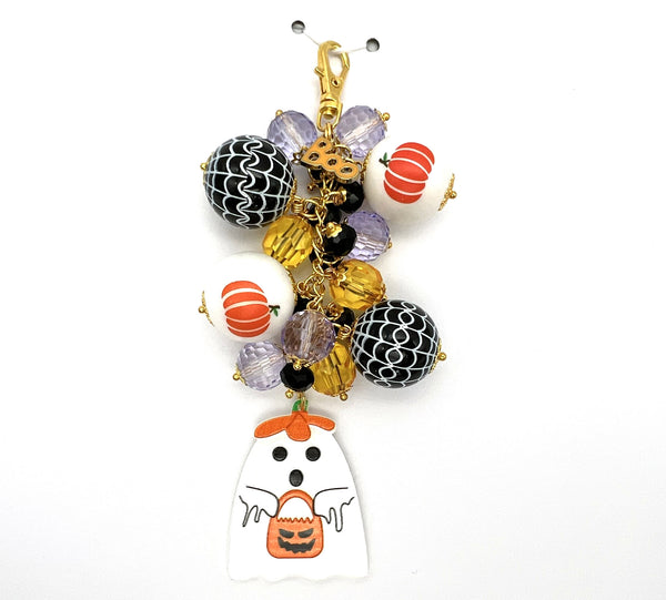 Halloween Ghost Planner Charm Clip