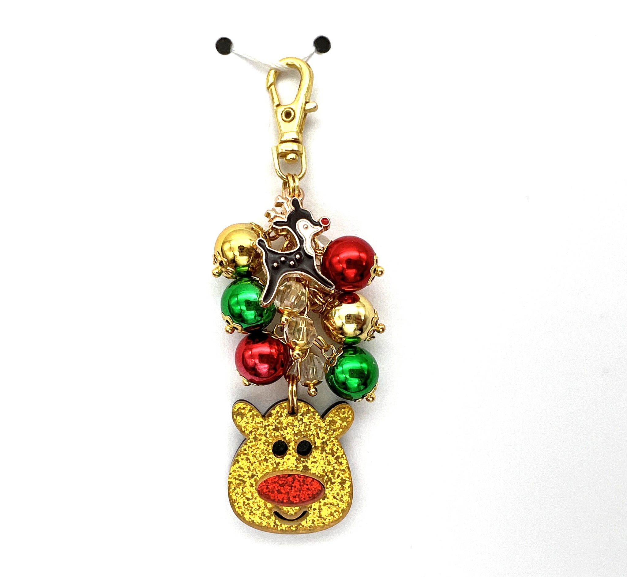 Christmas Deer Charm Clip