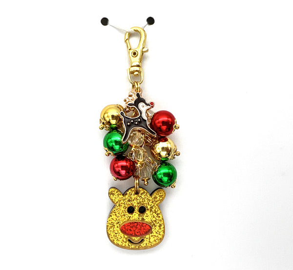 Christmas Deer Charm Clip