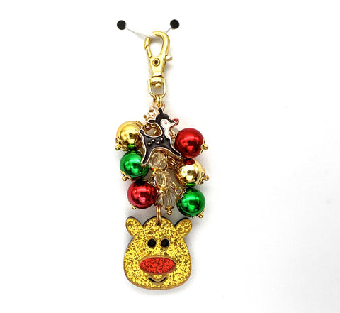 Christmas Deer Charm Clip