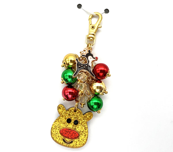 Christmas Deer Charm Clip