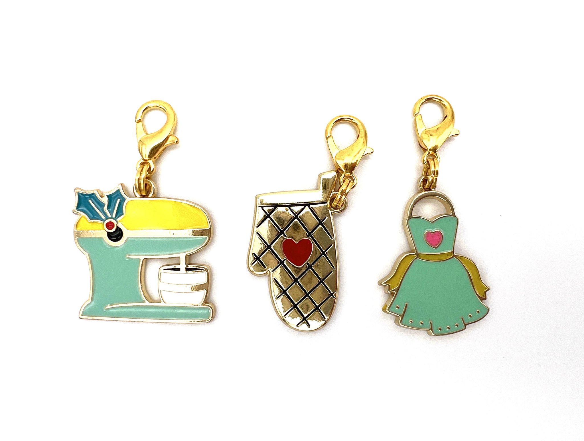 Kitchen Charm Clips - Set of 3