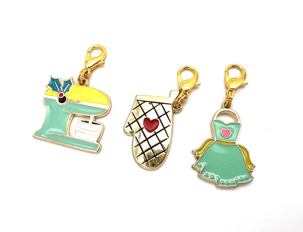 Kitchen Charm Clips - Set of 3