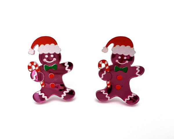 Christmas Gingerbread Girl Earrings