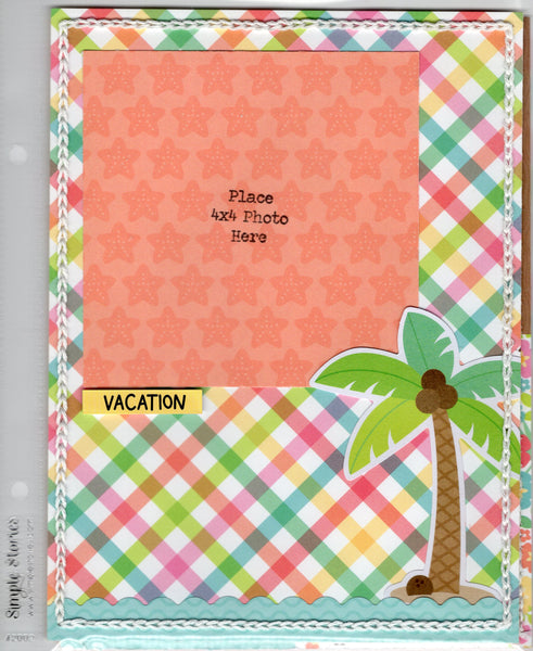Specialty Premade Beach Photo Album