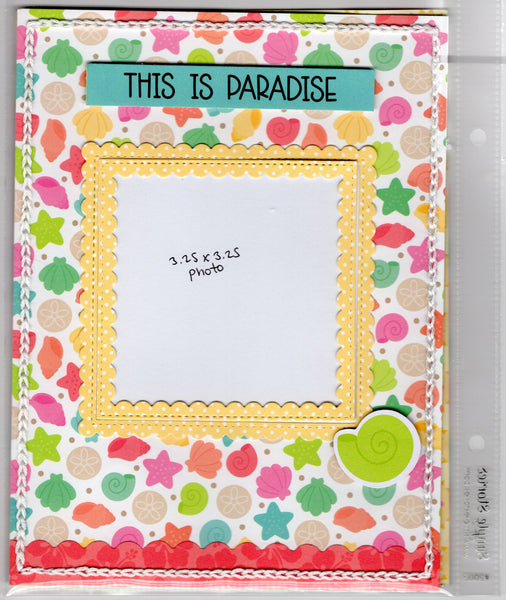 Specialty Premade Beach Photo Album