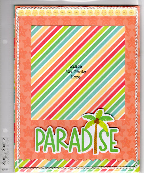 Specialty Premade Beach Photo Album