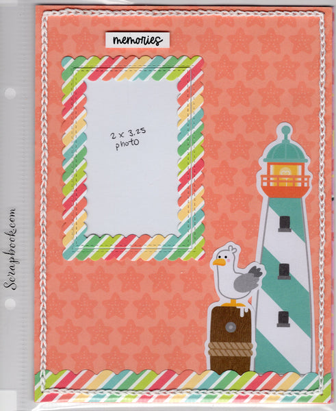 Specialty Premade Beach Photo Album