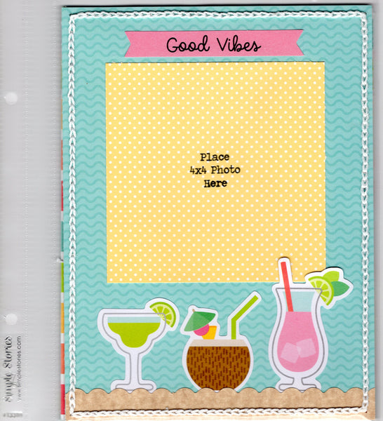 Specialty Premade Beach Photo Album