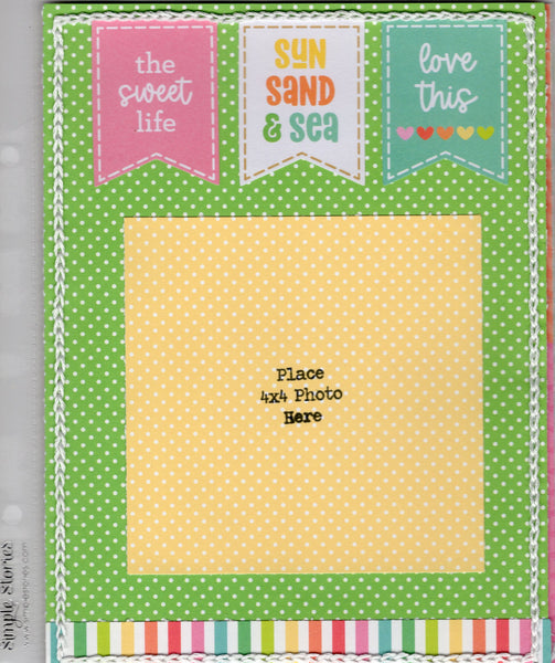 Specialty Premade Beach Photo Album