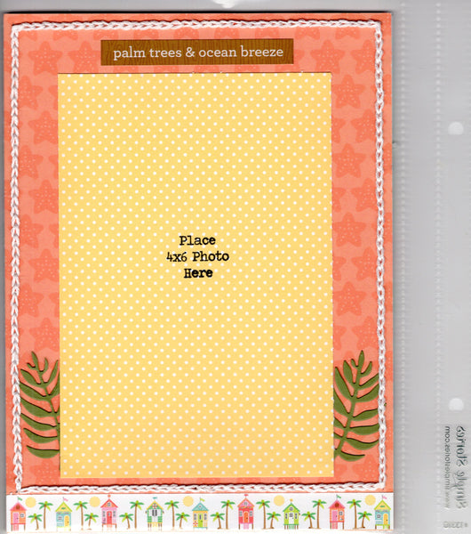 Specialty Premade Beach Photo Album