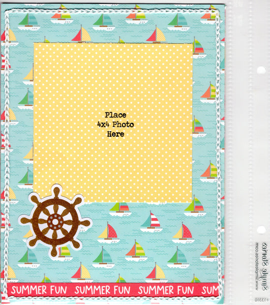 Specialty Premade Beach Photo Album
