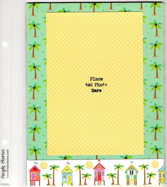 Specialty Premade Beach Photo Album