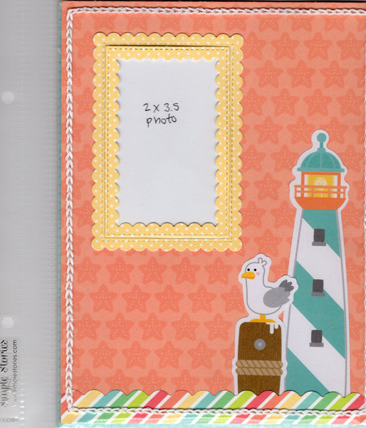 Specialty Premade Beach Photo Album