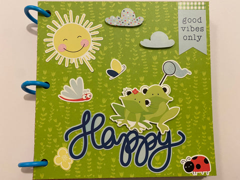 Premade Boy Scrapbook Photo Album