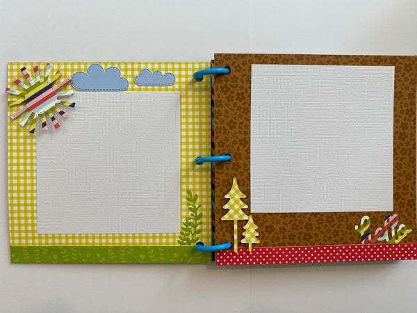 Premade Boy Scrapbook Photo Album