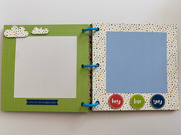 Premade Boy Scrapbook Photo Album