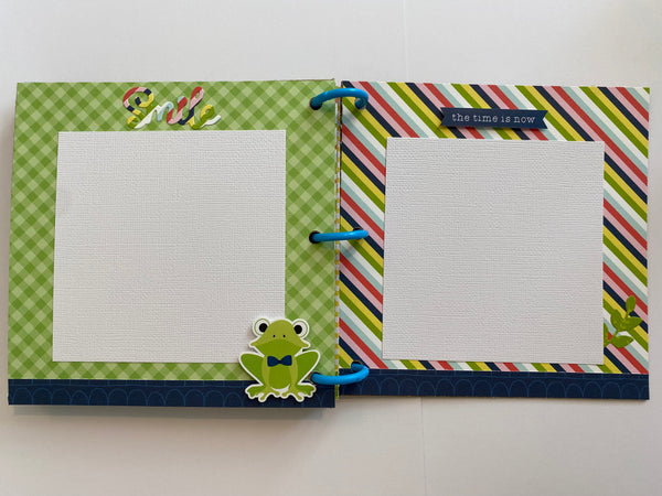 Premade Boy Scrapbook Photo Album