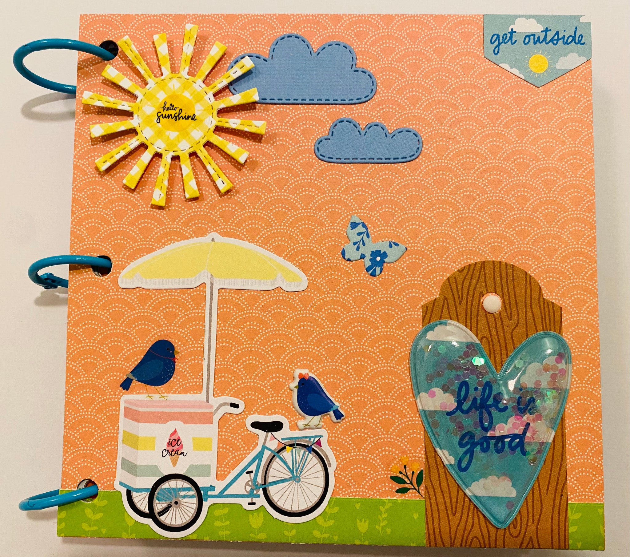 Premade Kid Scrapbook Photo Album