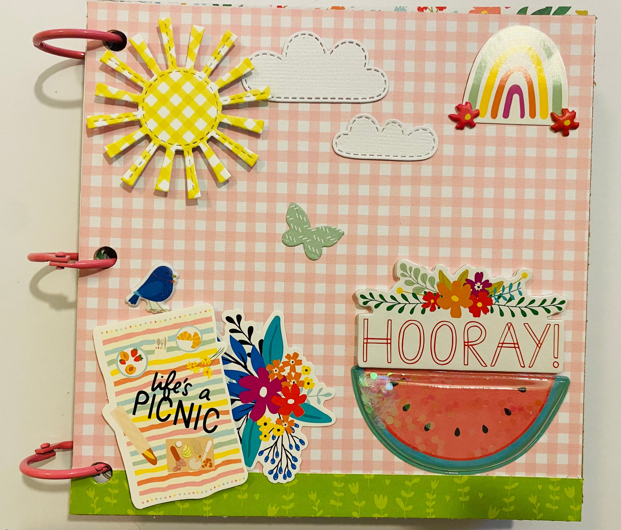 Premade Kid Scrapbook Photo Album