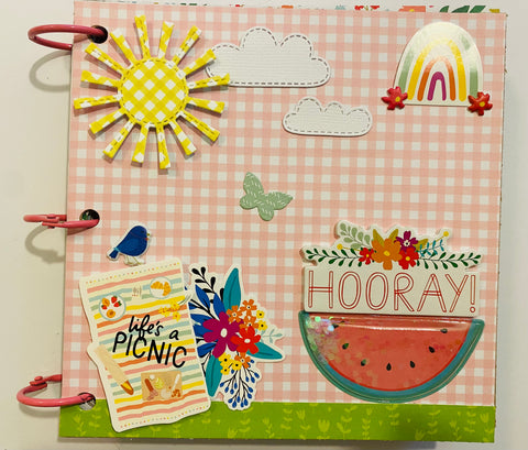 Premade Kid Scrapbook Photo Album