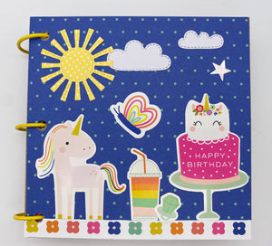 Premade Birthday Girl Scrapbook Photo Album Gift