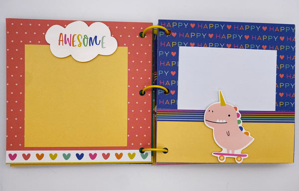 Premade Birthday Girl Scrapbook Photo Album Gift