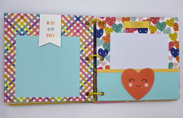 Premade Birthday Girl Scrapbook Photo Album Gift