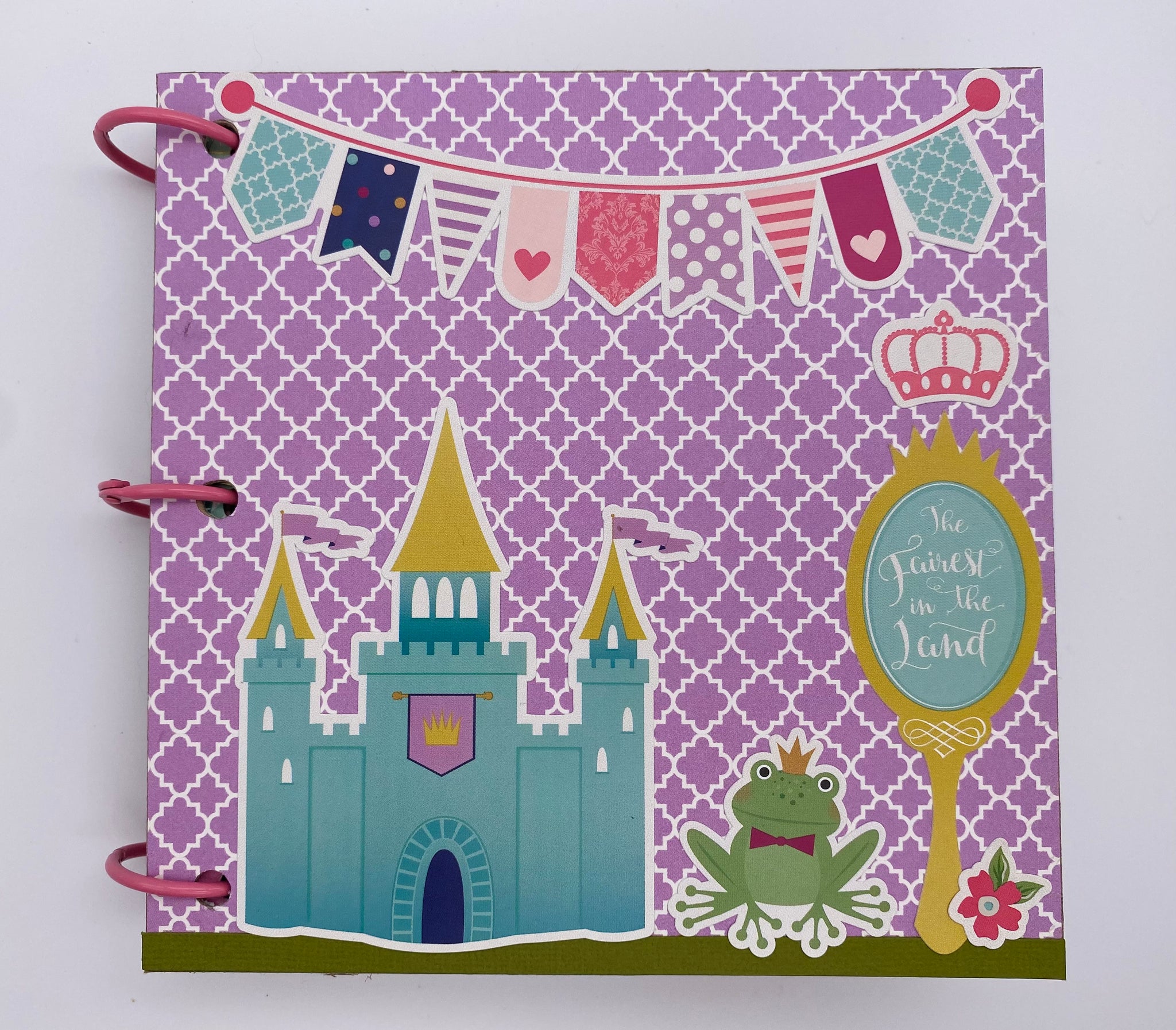 Premade Princess Scrapbook Photo Album