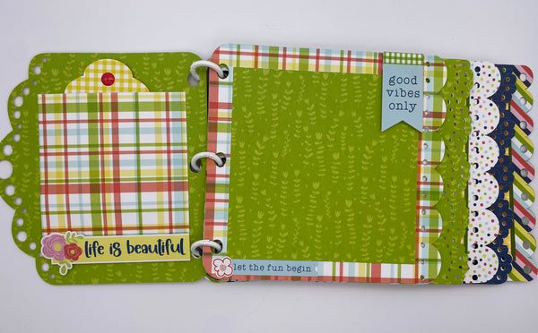 Premade Kid Scrapbook Photo Album