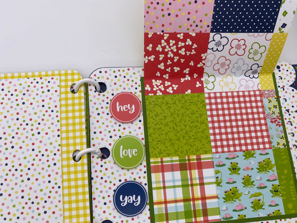 Premade Kid Scrapbook Photo Album