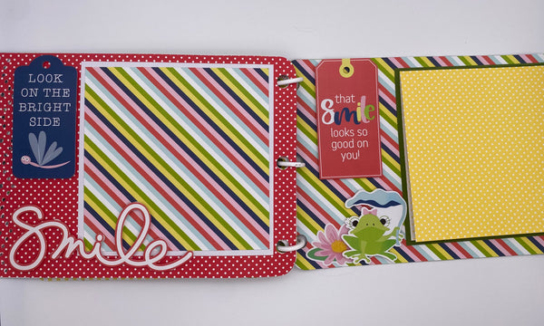 Premade Kid Scrapbook Photo Album