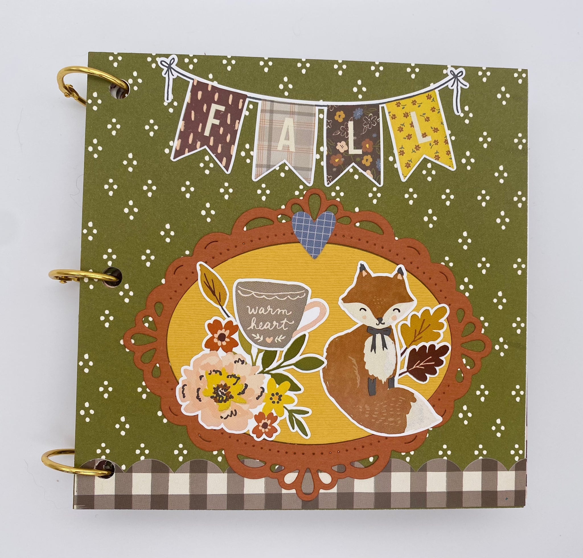 Premade Fall Scrapbook Album