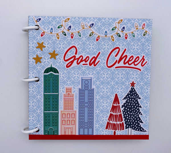 Premade Christmas Scrapbook Photo Album
