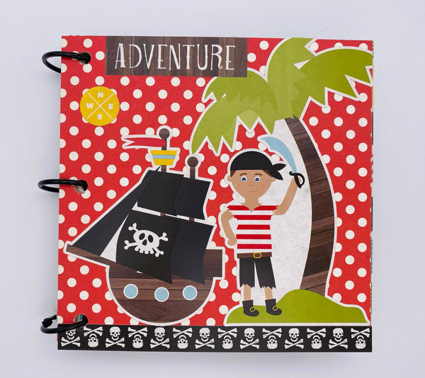 Premade Pirate Scrapbook Photo Album