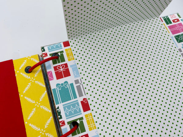 Premade Christmas Scrapbook Photo Album