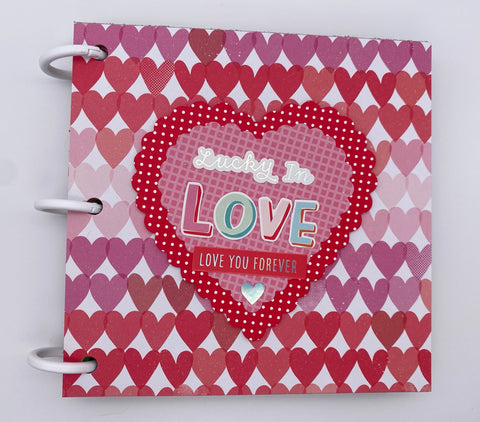 Premade Anniversary Scrapbook Photo Album