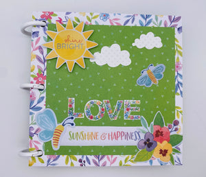 Premade Girl Scrapbook Photo Album