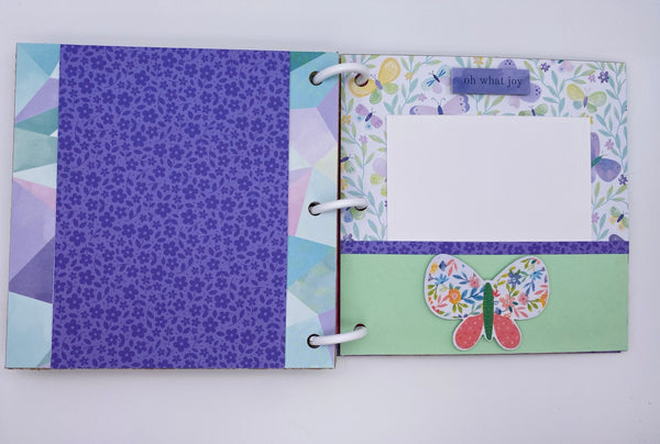 Premade Girl Scrapbook Photo Album