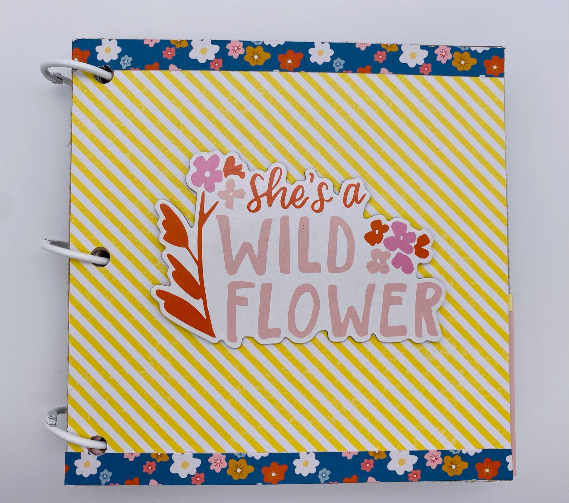 Premade Girl Scrapbook Photo Album