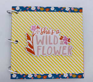 Premade Girl Scrapbook Photo Album