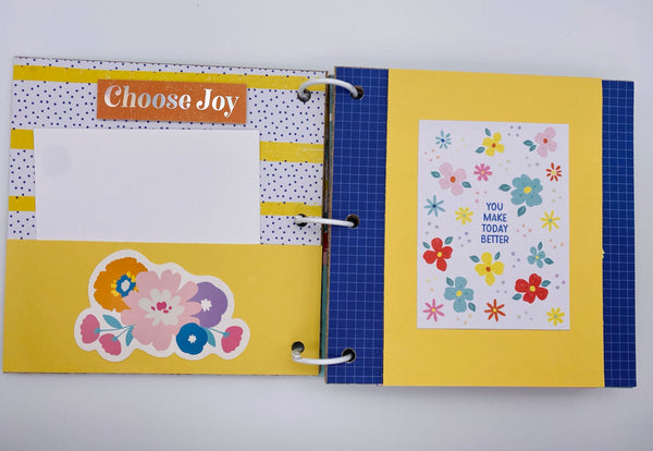 Premade Girl Scrapbook Photo Album