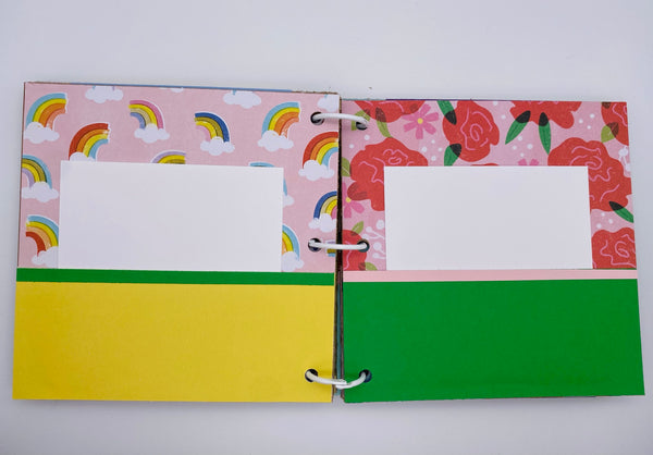 Premade Girl Scrapbook Photo Album