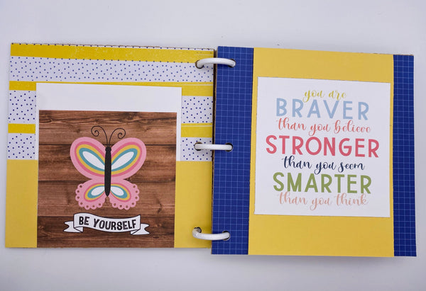 Premade Girl Scrapbook Photo Album