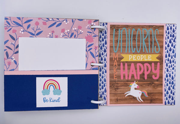 Premade Girl Scrapbook Photo Album