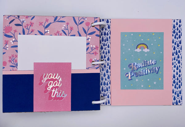 Premade Girl Scrapbook Photo Album