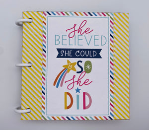 Premade Girl Scrapbook Photo Album