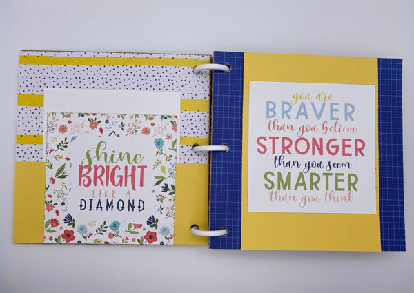 Premade Girl Scrapbook Photo Album