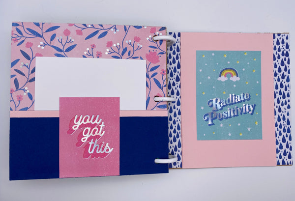 Premade Girl Scrapbook Photo Album
